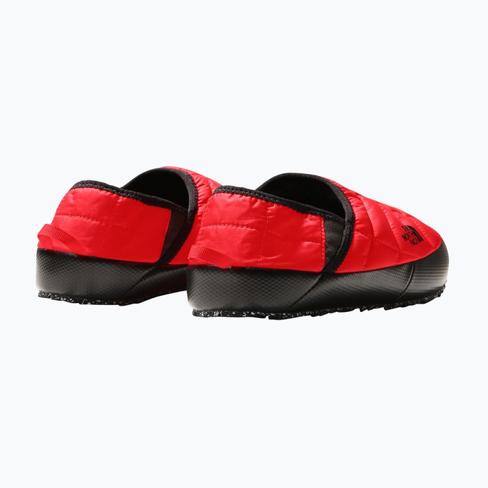 Men's winter slippers The North Face Thermoball Traction Mule V red/black 11