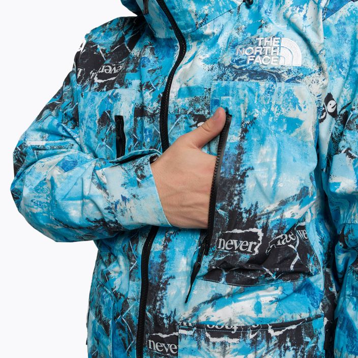 Men's snowboard jacket The North Face Printed Dragline blue NF0A7ZUF9C11 9