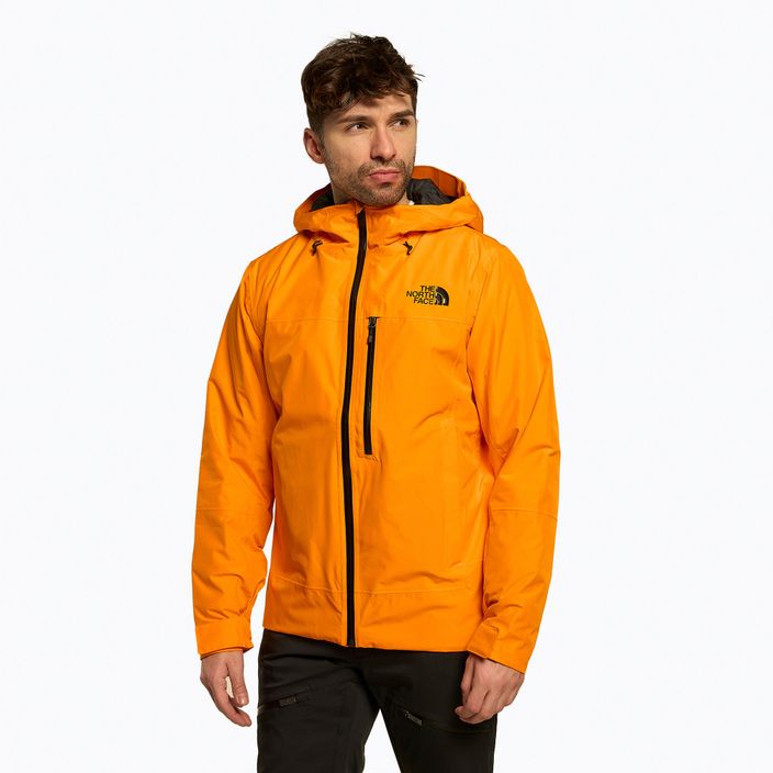 Men's ski jacket The North Face Descendit orange NF0A4QWW78M1