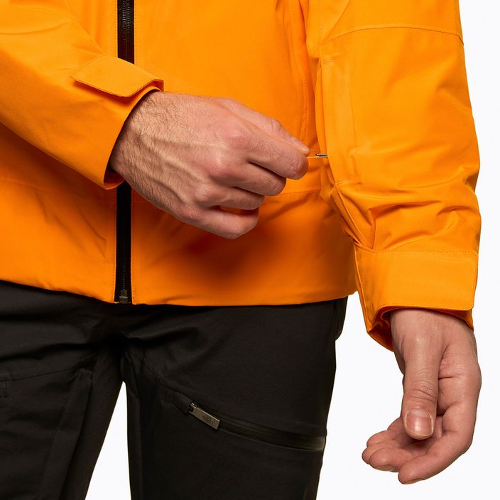 Men's ski jacket The North Face Descendit orange NF0A4QWW78M1 5