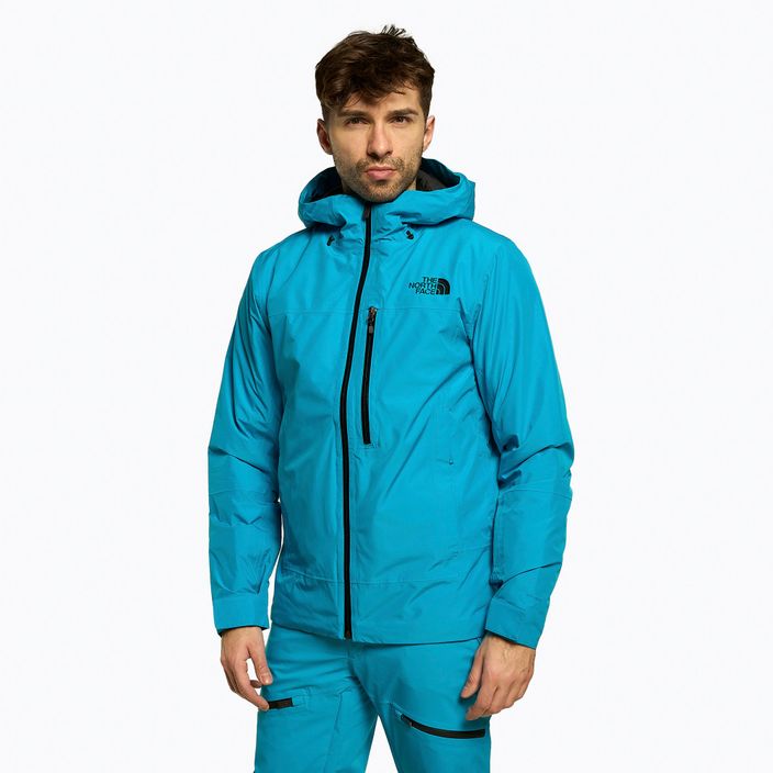 Men's ski jacket The North Face Descendit blue NF0A4QWWJA71