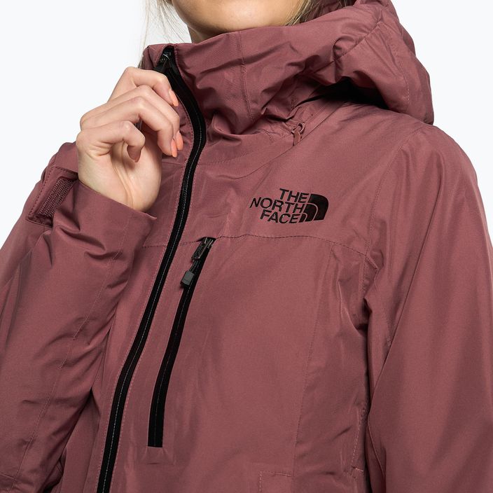 The North Face Descendit women's ski jacket maroon NF0A4R1R6R41 6