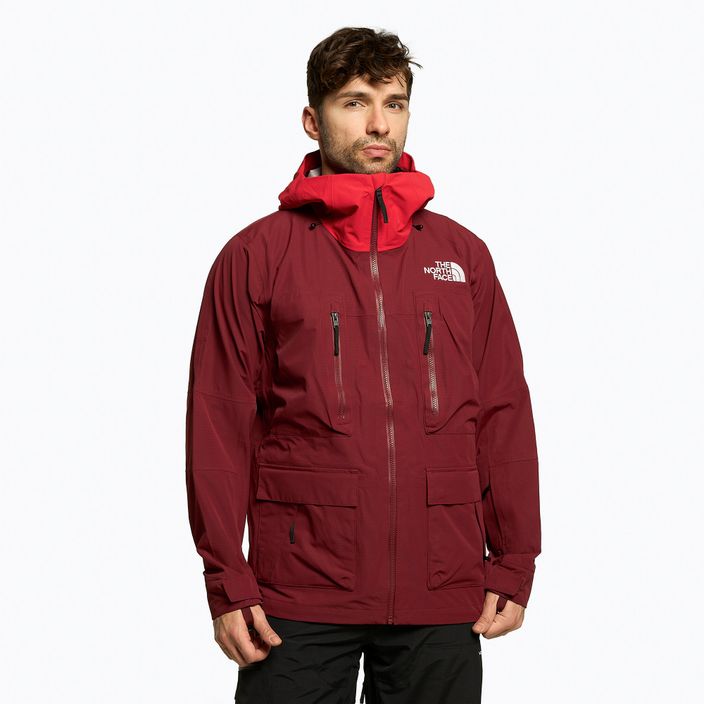 Men's snowboard jacket The North Face Dragline red NF0A5ABZD0D1 4
