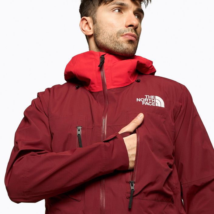 Men's snowboard jacket The North Face Dragline red NF0A5ABZD0D1 6