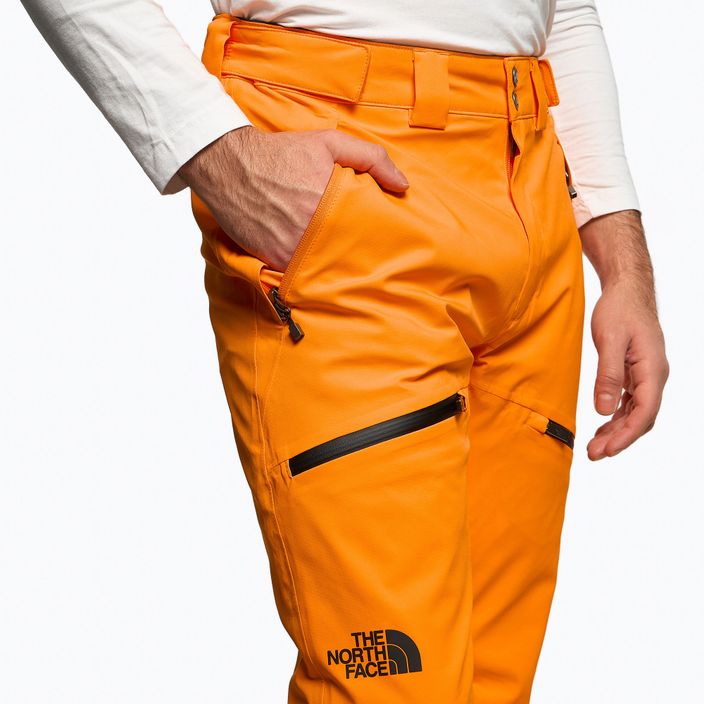 Men's ski trousers The North Face Chakal orange NF0A5IYV78M1 4