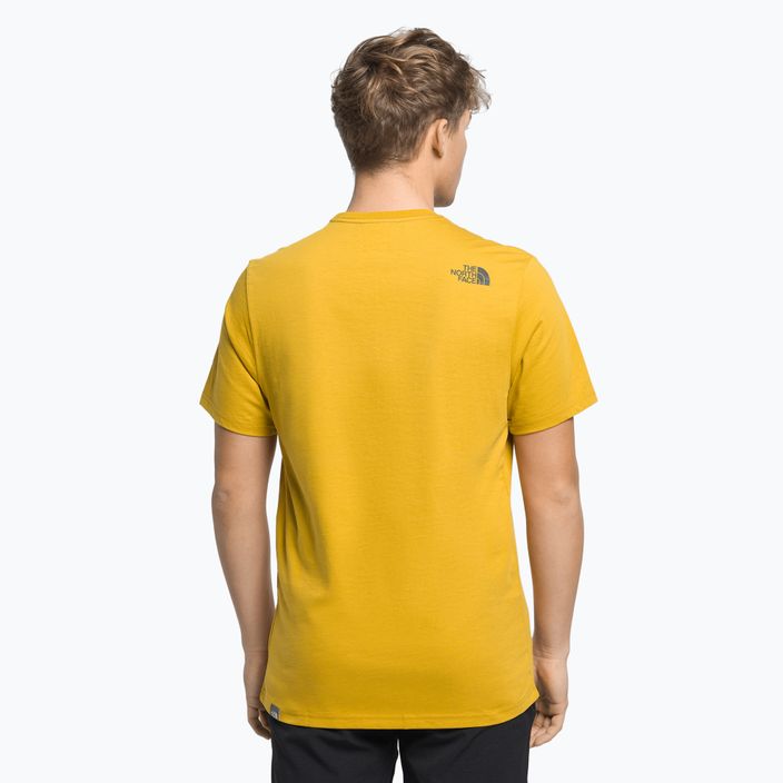 Men's trekking shirt The North Face Easy yellow NF0A2TX376S1 4