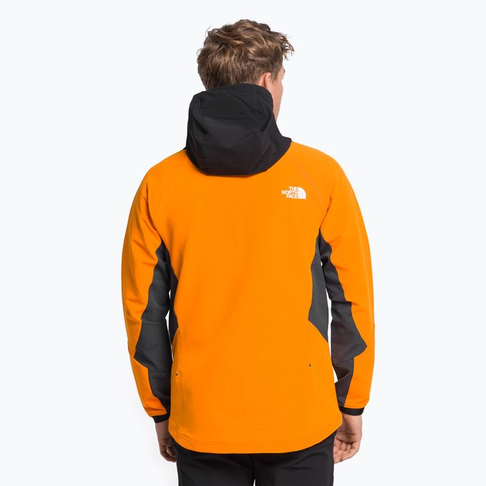 Men's softshell jacket The North Face AO Softshell Hoodie orange NF0A7ZF58V81 4