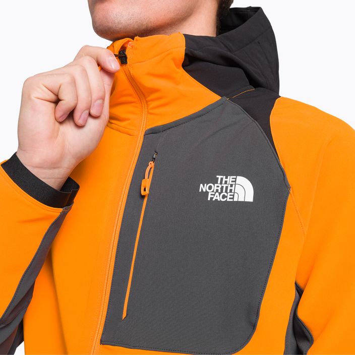 Men's softshell jacket The North Face AO Softshell Hoodie orange NF0A7ZF58V81 7
