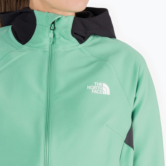 Women's softshell jacket The North Face AO Softshell Hoodie green NF0A7ZE990Q1 5