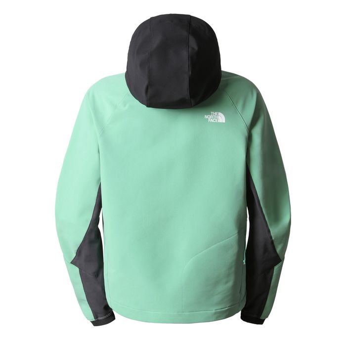 Women's softshell jacket The North Face AO Softshell Hoodie green NF0A7ZE990Q1 10
