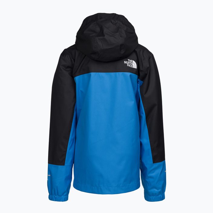 The North Face Antora blue and black children's rain jacket NF0A82STLV61 2