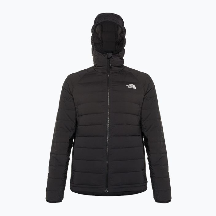 Men's down jacket The North Face Belleview Stretch Down Hoodie black NF0A7UJEJK31