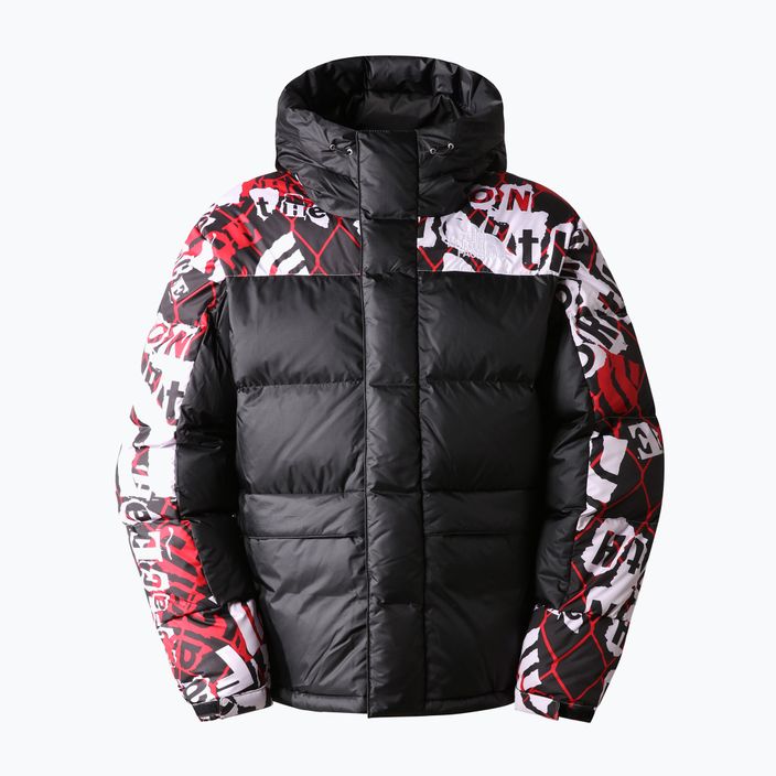 Men's down jacket The North Face Printed Hmlyn Down Parka black NF0A5J1J99A1