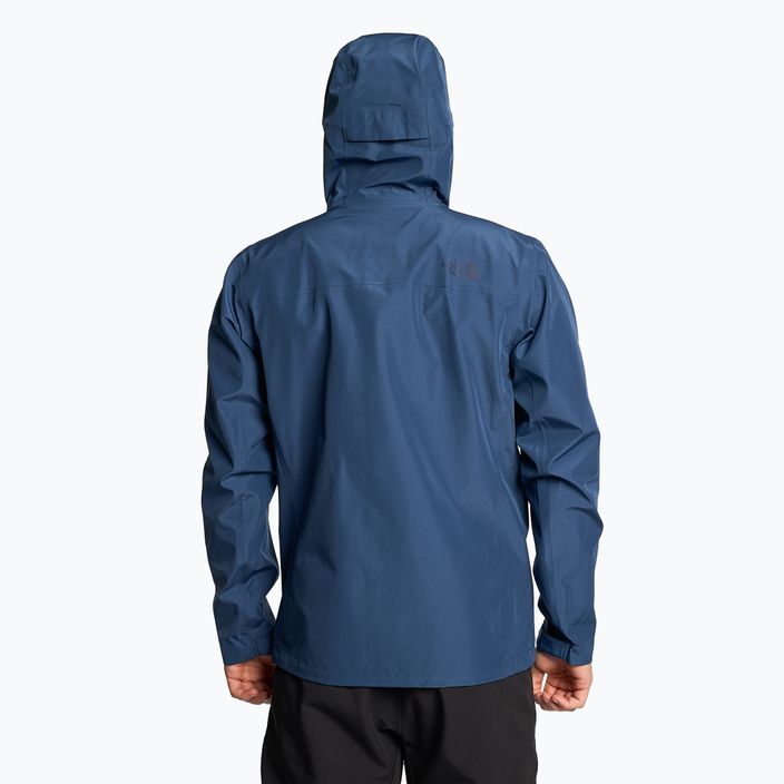 Men's rain jacket The North Face Dryzzle Futurelight navy blue NF0A7QB2HDC1 2