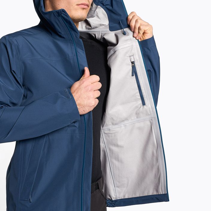 Men's rain jacket The North Face Dryzzle Futurelight navy blue NF0A7QB2HDC1 4