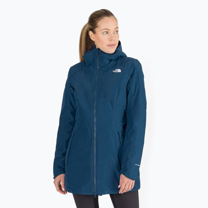Women's winter jacket The North Face Hikesteller Insulated Parka blue NF0A3Y1G9261