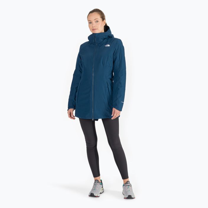 Women's winter jacket The North Face Hikesteller Insulated Parka blue NF0A3Y1G9261 2