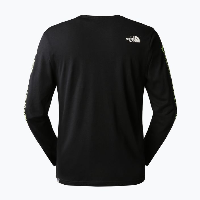 Men's trekking t-shirt The North Face Outdoor Graphic LS black NF0A827K 2