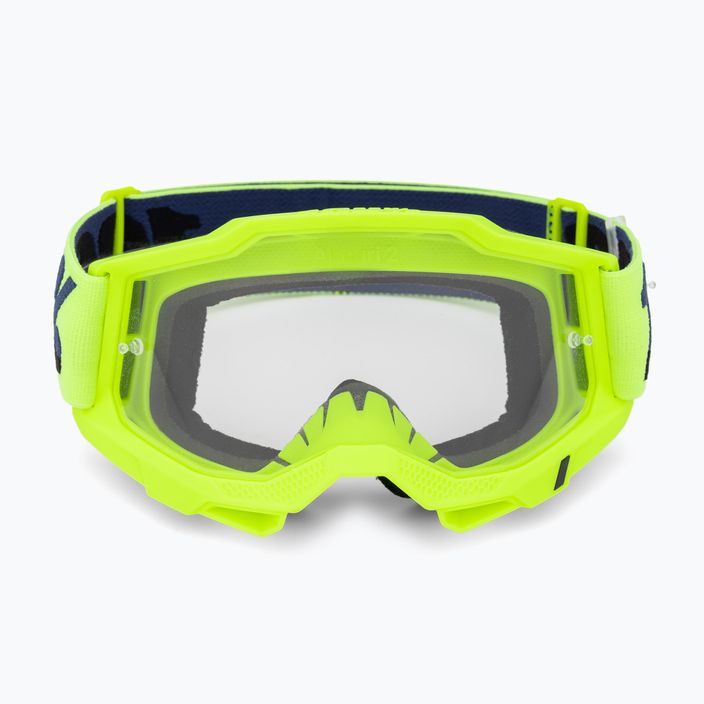 100% Accuri 2 fluo/yellow/clear cycling goggles 2