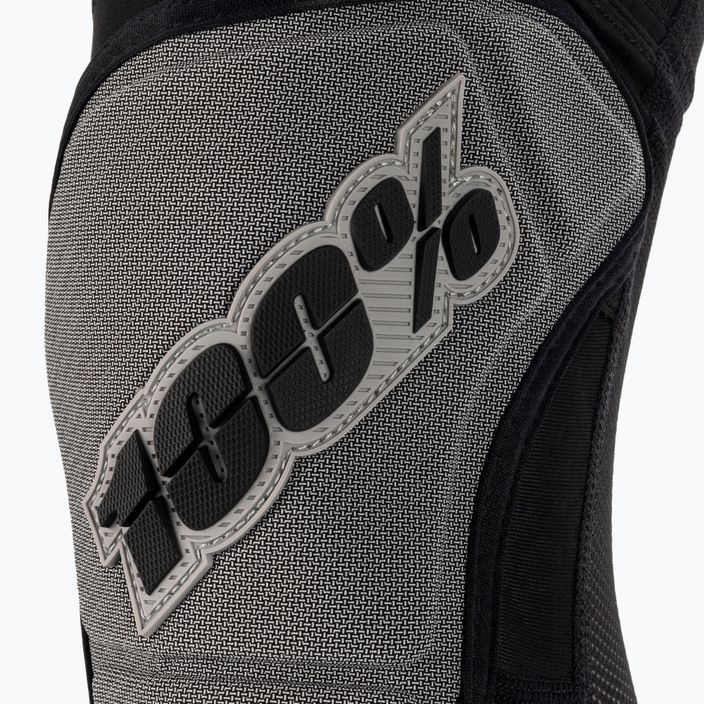 Cycling knee protectors 100% Ridecamp Knee black/grey 70001-00002 3