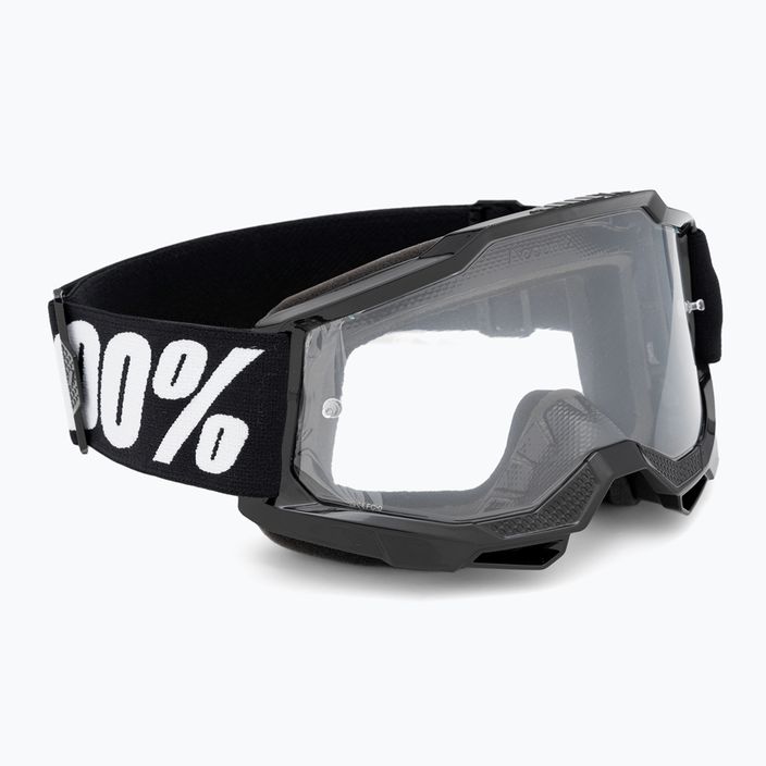 100% Accuri 2 session/clear cycling goggles