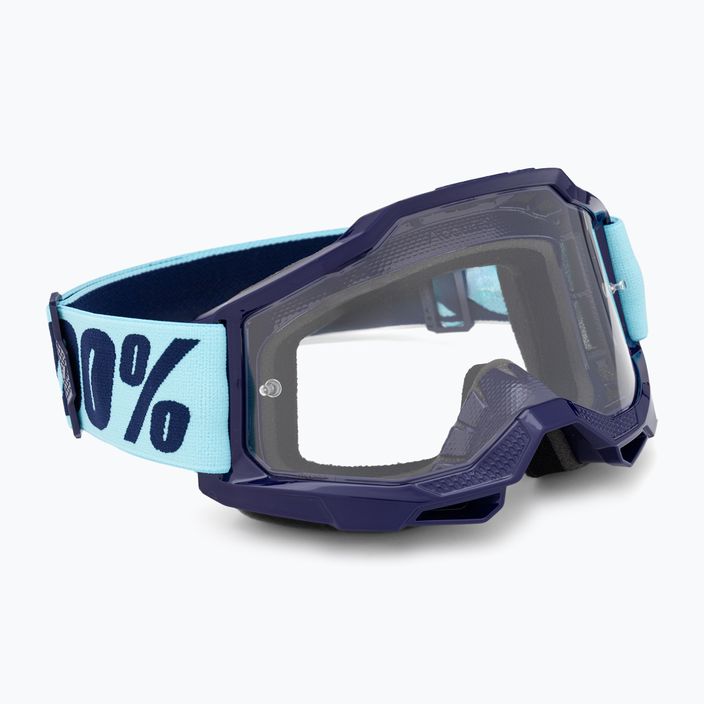 100% Accuri 2 vaulter/clear cycling goggles