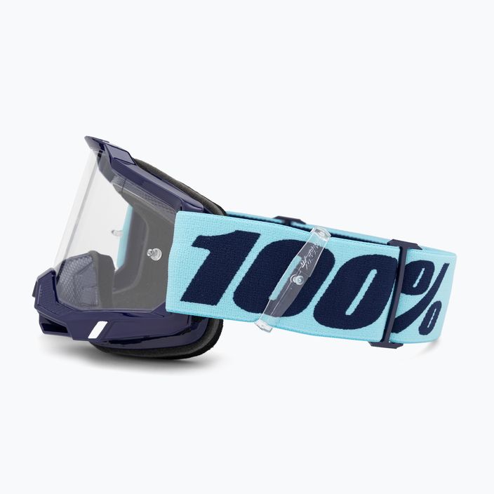 100% Accuri 2 vaulter/clear cycling goggles 4