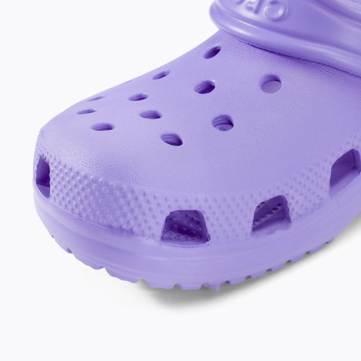 Crocs Classic Clog Kids digital violet flip-flops 8