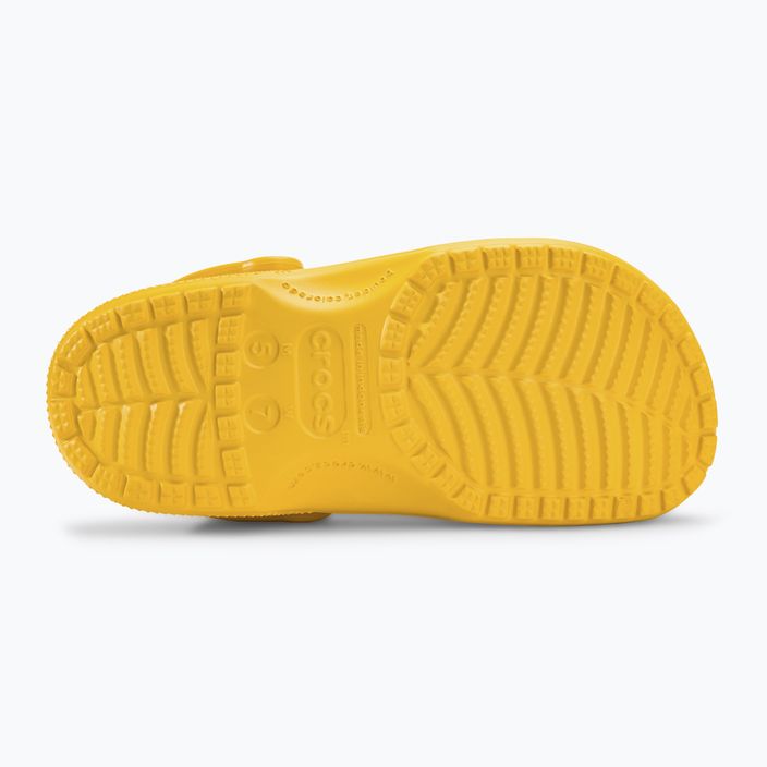 Crocs Classic sunflower flip-flops 5