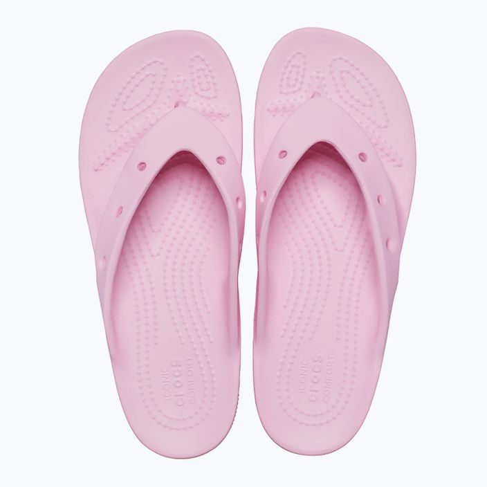 Women's Crocs Classic Platform flamingo flip flops 11