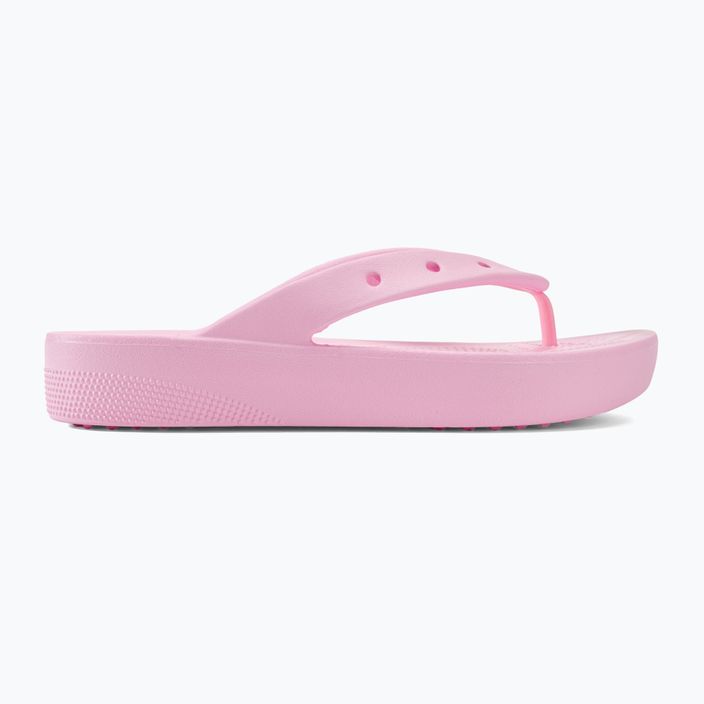 Women's Crocs Classic Platform flamingo flip flops 2