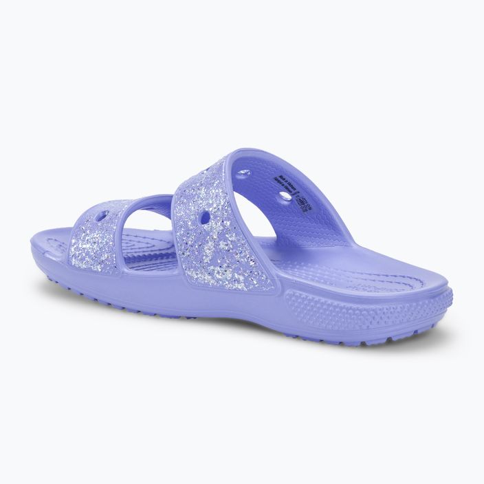 Crocs Classic Crocs Glitter moon jelly children's flip-flops 3