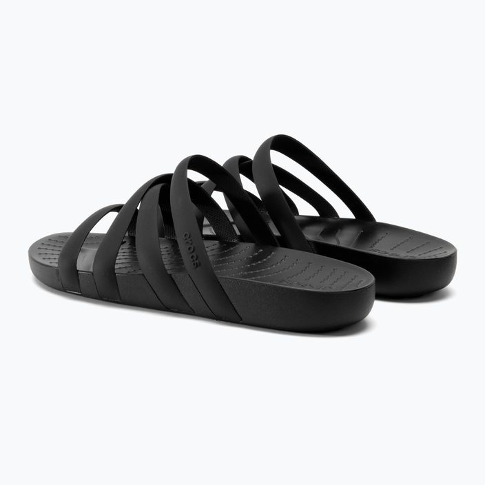 Women's Crocs Splash Strappy Sandal black 3