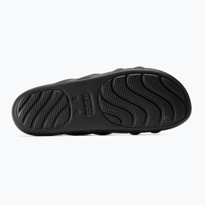 Women's Crocs Splash Strappy Sandal black 5
