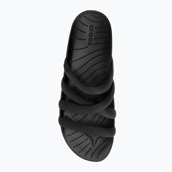 Women's Crocs Splash Strappy Sandal black 6