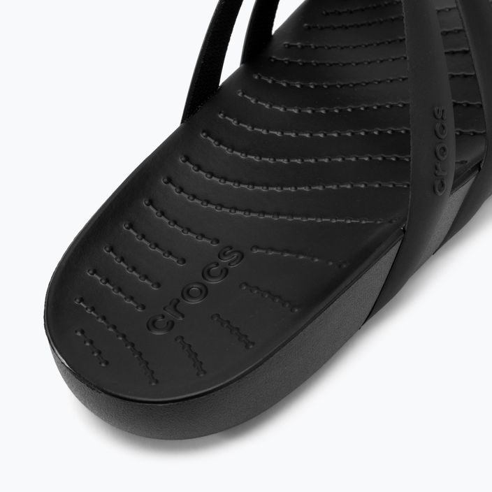 Women's Crocs Splash Strappy Sandal black 9