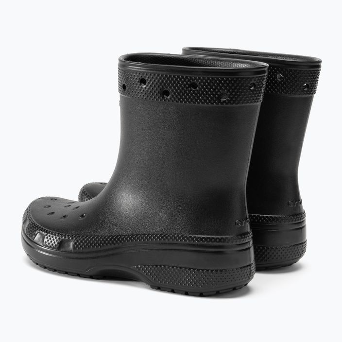 Men's Crocs Classic Rain Boot black 3