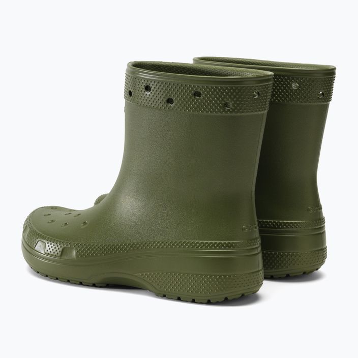 Crocs Classic Rain Boot army green men's wellingtons 3