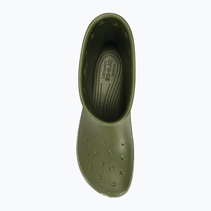 Crocs Classic Rain Boot army green men's wellingtons 6