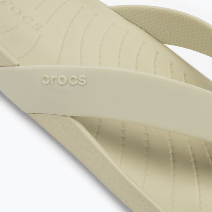 Women's Crocs Splash Flip W bone flip flops 8