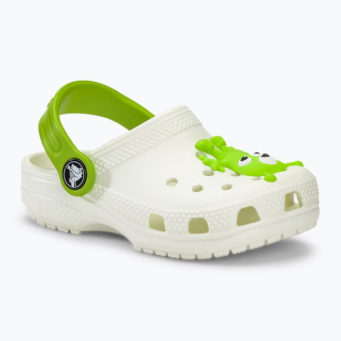 Crocs Classic Glow Alien multicolor children's flip-flops 2