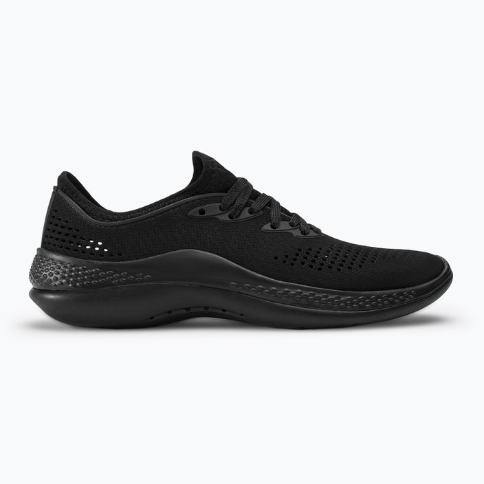 Women's Crocs LiteRide 360 Pacer black/black shoes 2