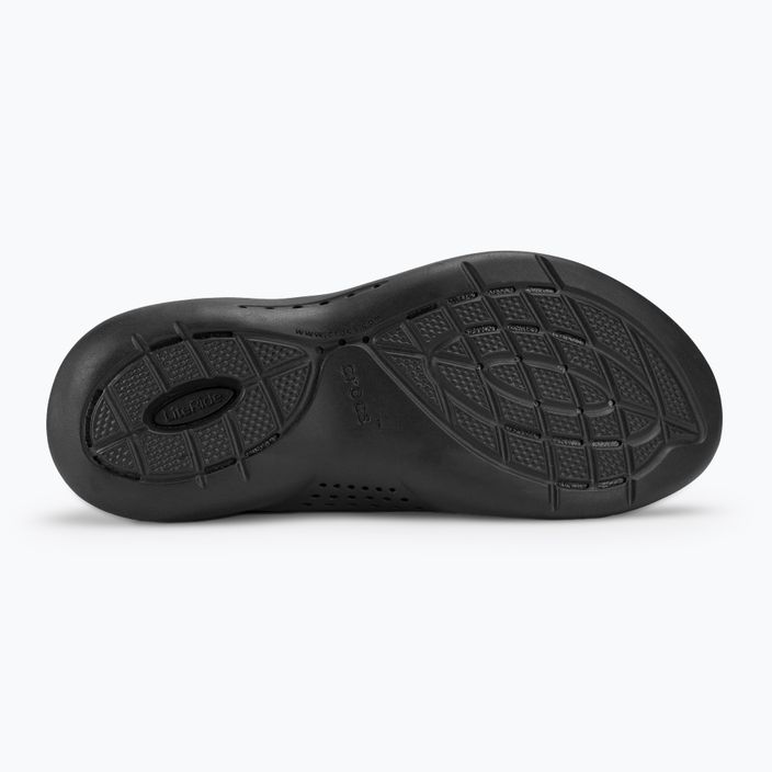 Women's Crocs LiteRide 360 Pacer black/black shoes 4