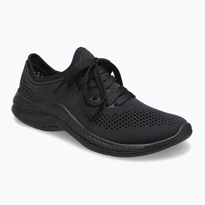 Women's Crocs LiteRide 360 Pacer black/black shoes 8