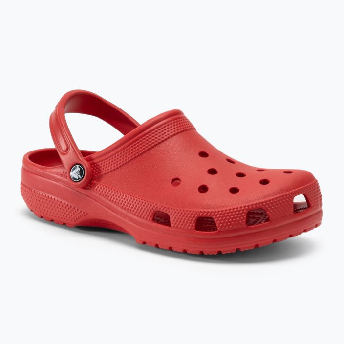 Men's Crocs Classic varsity red flip-flops 2