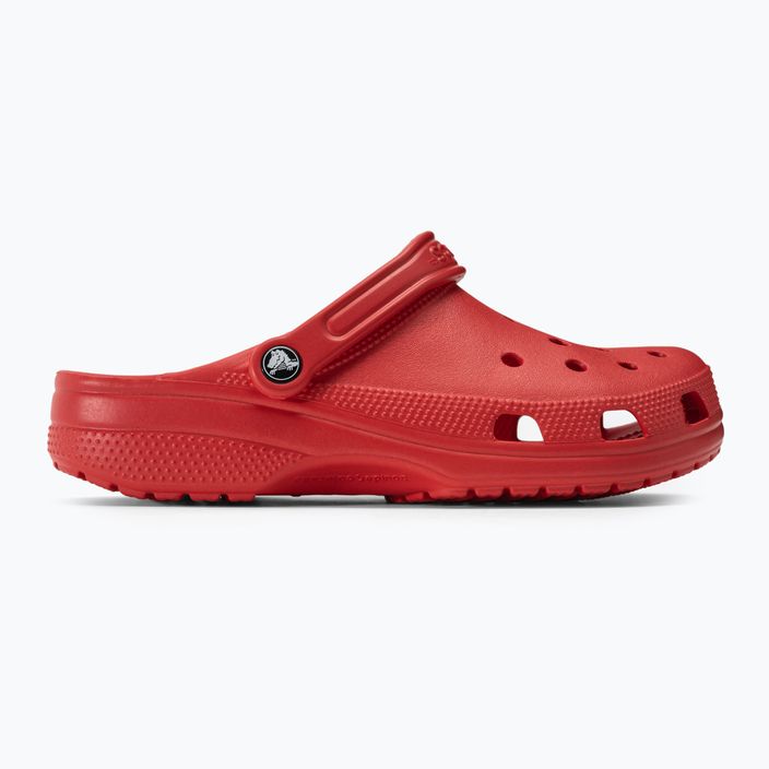 Men's Crocs Classic varsity red flip-flops 3