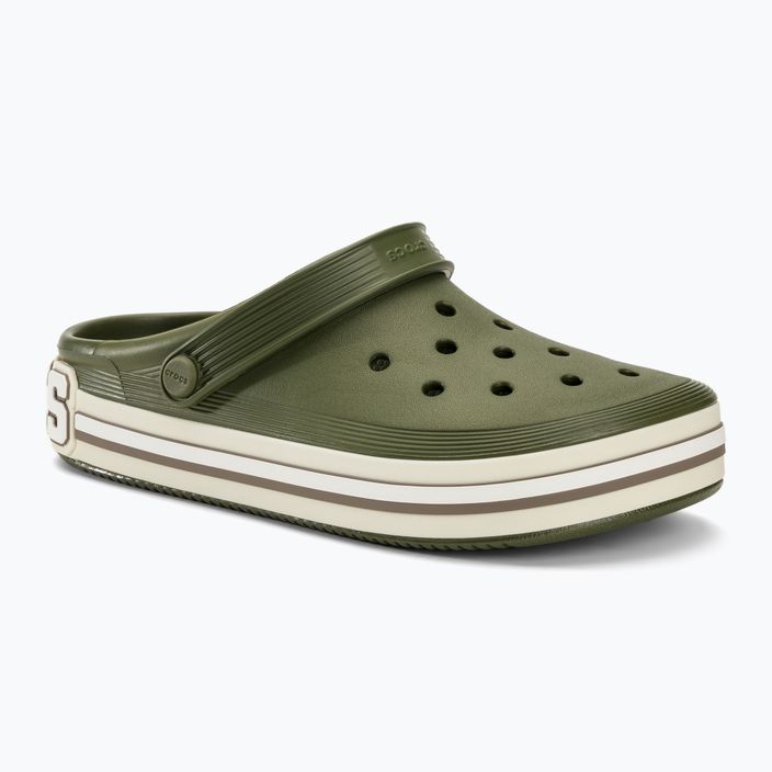 Crocs Off Court Logo Clog army green flip-flops
