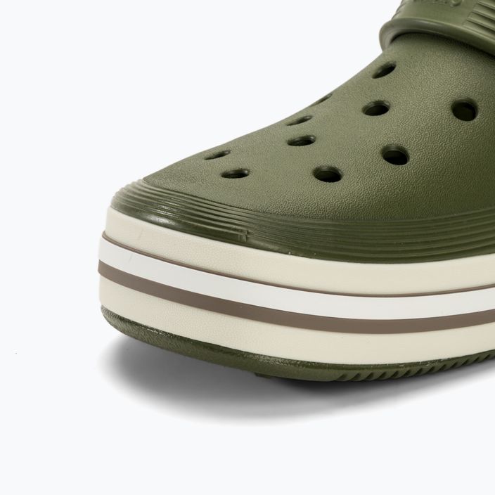 Crocs Off Court Logo Clog army green flip-flops 8
