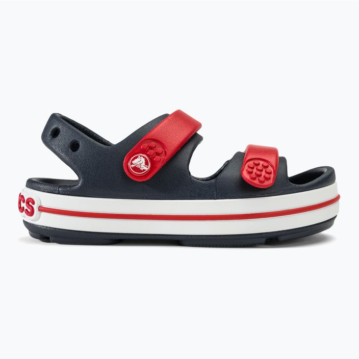 Crocs Crocband Cruiser Kids sandals navy/varsity red 2