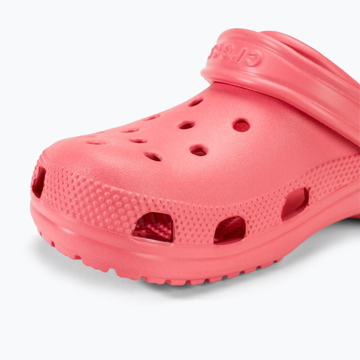 Crocs Classic hot blush flip-flops 8